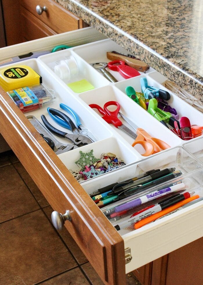 How To Organize Kitchen Drawers