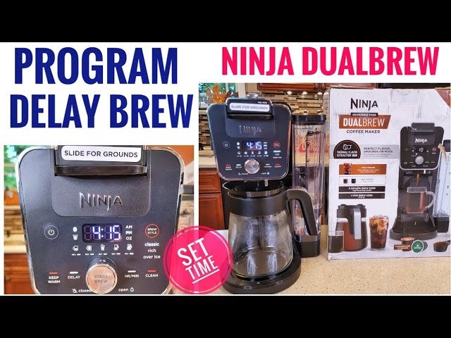 How To Set Clock On Ninja Dual Brew Pro