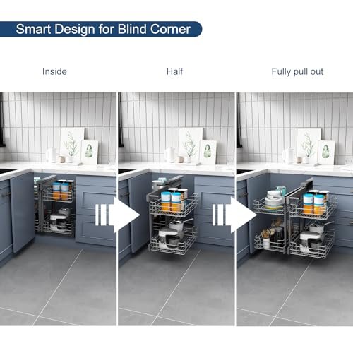 Best Corner Cabinet Organizer