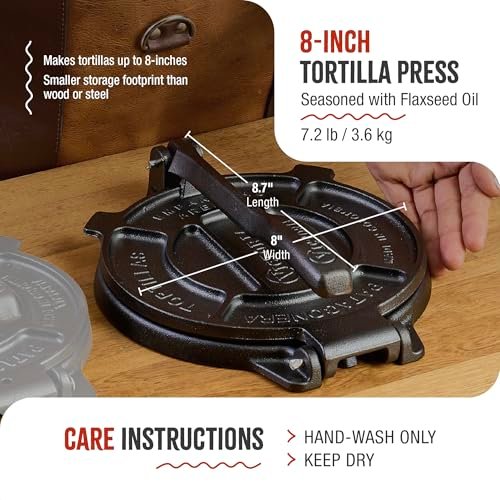 Best Tortilla Press Cast Iron
